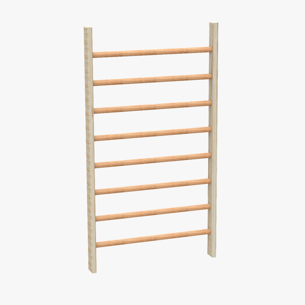 Стенка шведская, гимнастическая (в разобранном виде) массив 150 мм, 2,6х1 м ZAVODSPORTA