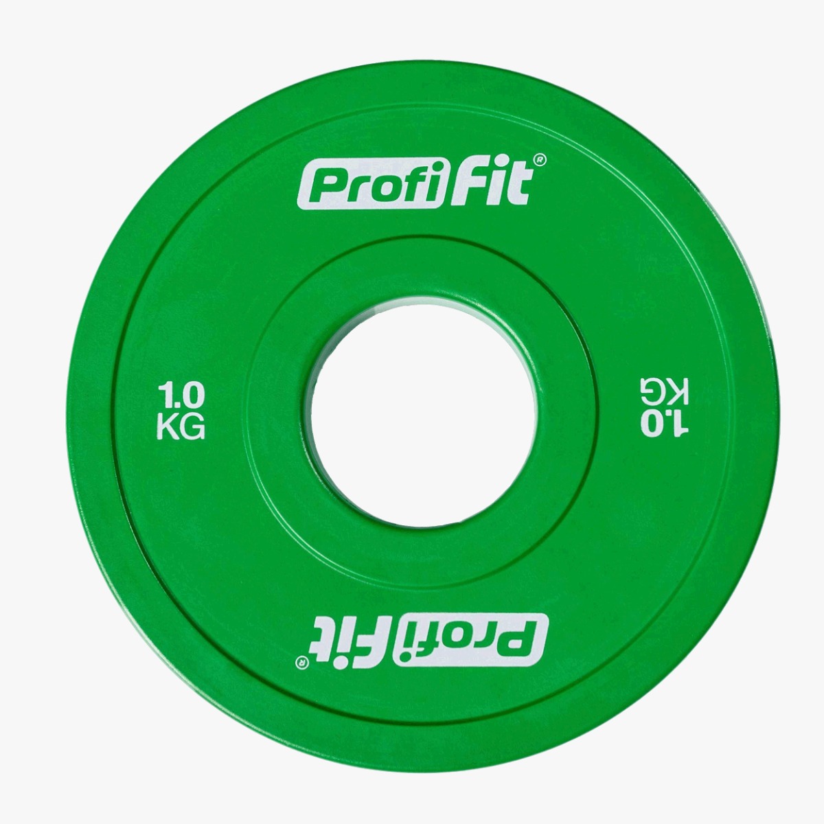 Диск профессиональный обрезиненный (цветной) D51 мм PROFI-FIT 1 кг