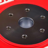 Диск профессиональный обрезиненный HARD цветной D51 мм PROFI-FIT 25 кг