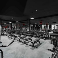 Гантельный ряд полиуретановый LEVEL (шаг 2,5 кг, 10 пар) PROFI-FIT 2,5-25 кг