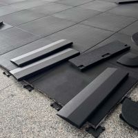 Бордюр резиновый (Sport Рlit Premium) 1000x200x20 мм PROFI-FIT