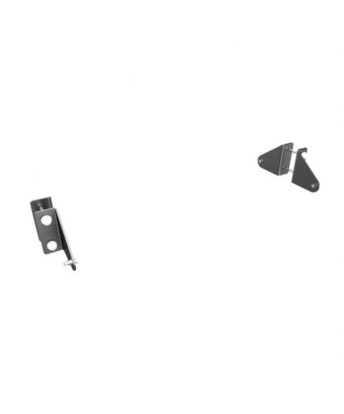 Комплект кронштейнов для крепления модульного стеллажа к раме 80х80 мм DHZ