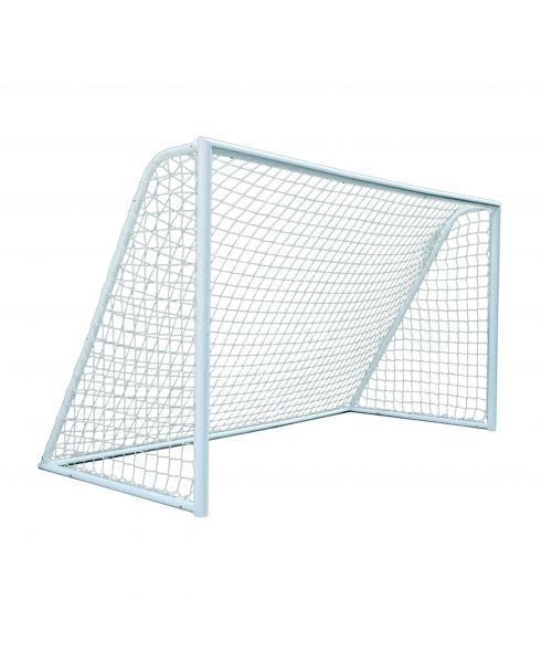 Сетка футбол Д=2,5 мм, яч.100*100 белый. Размер 2,5*7,5*2,0 м ПА, (пара).