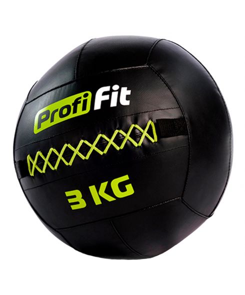 Медицинбол набивной (Wallball) PROFI-FIT