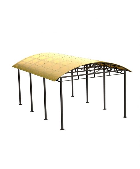 P-5020 Навес для тренажеров теневой 6300х4800х3100 ZAVODSPORTA