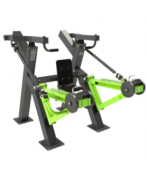 P-1801.1 Уличный тренажер Жим вверх с переменной нагрузкой ZAVODSPORTA