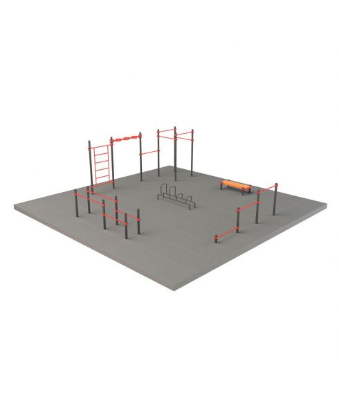 S-1001 Спортивная площадка 100 кв.м ZAVODSPORTA