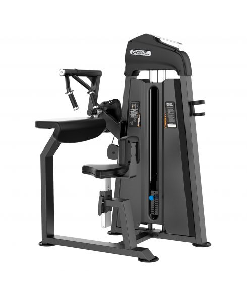 U3027C Трицепс-машина сидя. Прямая парта. Стек 64 кг